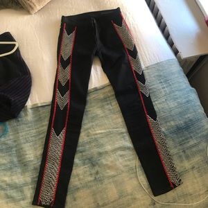 Rag and Bone embroidered jeans
